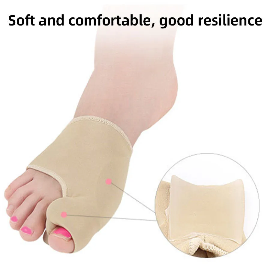 1Pair Big Bone Orthopedic Bunion Orthosis Pedicure Socks Silicone Hallux Valgus Corrector Braces Toe