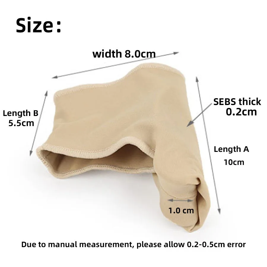 1Pair Big Bone Orthopedic Bunion Orthosis Pedicure Socks Silicone Hallux Valgus Corrector Braces Toe