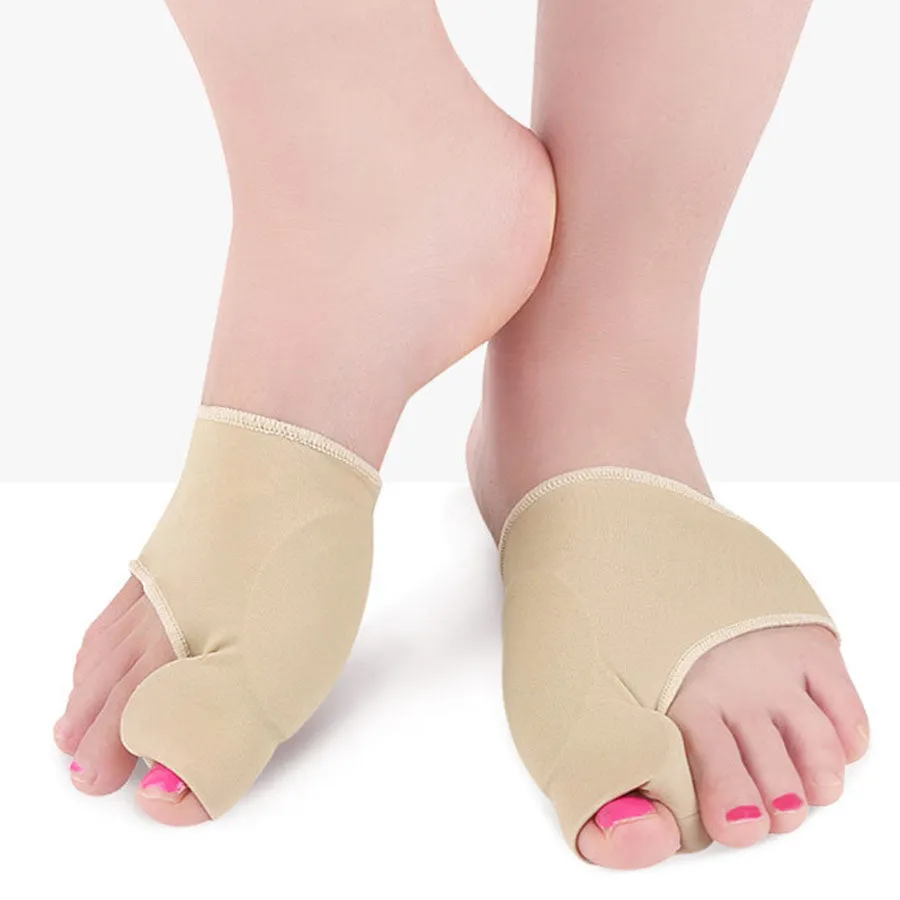 1Pair Big Bone Orthopedic Bunion Orthosis Pedicure Socks Silicone Hallux Valgus Corrector Braces Toe