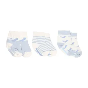 3 Pack Non-Slip Socks Ocean Adventure