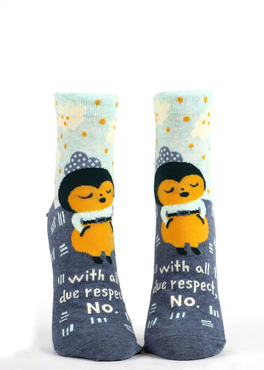 All Due Respect Ankle Socks