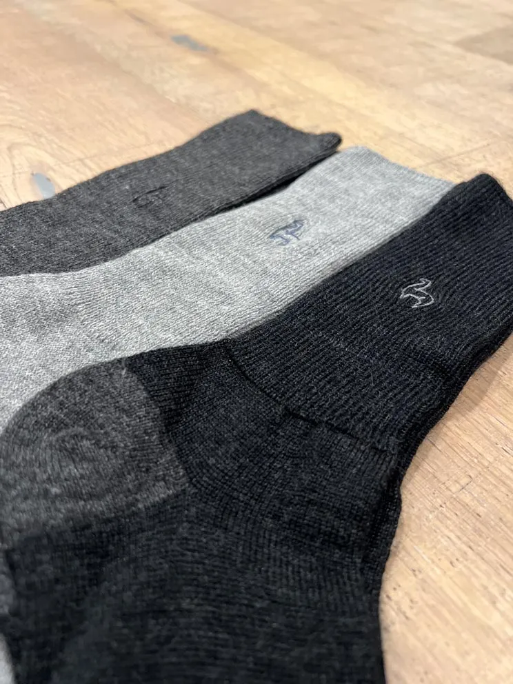 Alpaca Socks - Business - Smoke