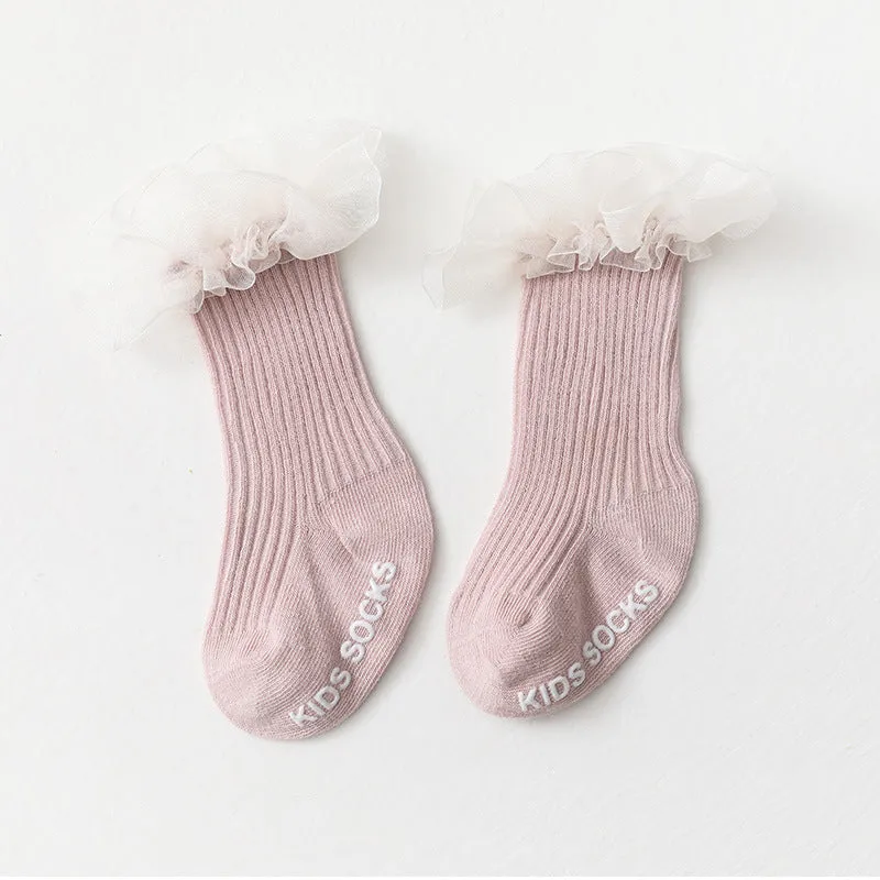 Baby Lace Cotton Socks