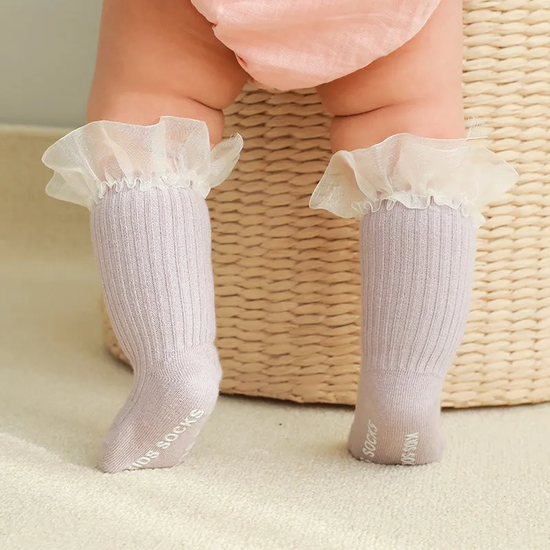 Baby Lace Cotton Socks
