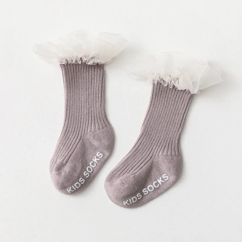 Baby Lace Cotton Socks