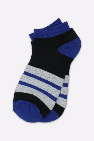 Blue Ankle Socks