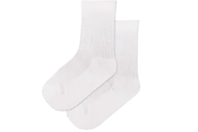 Boys Anklet Tennis Socks - White
