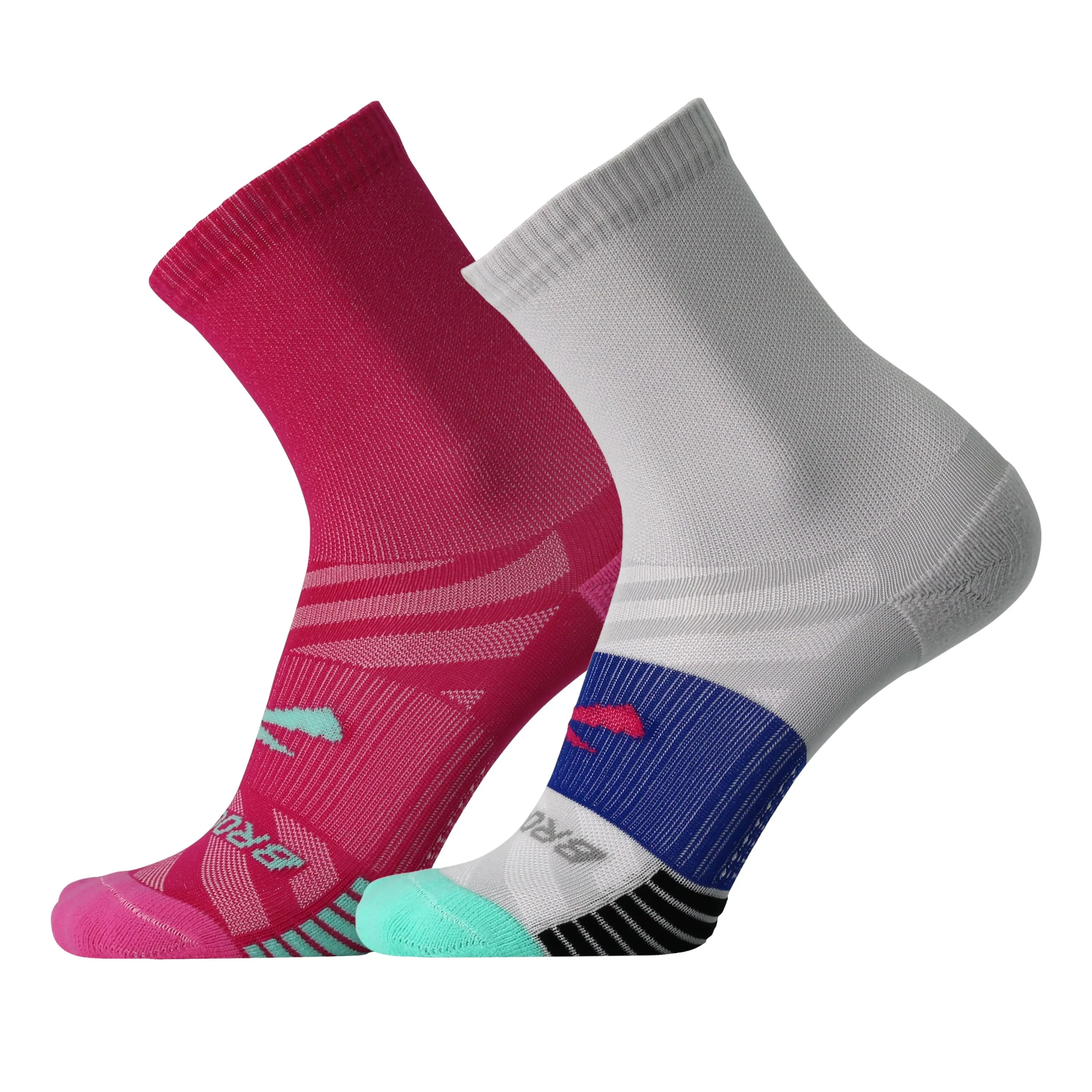 Pack of Two Brooks Ghost Lite Crew Socks