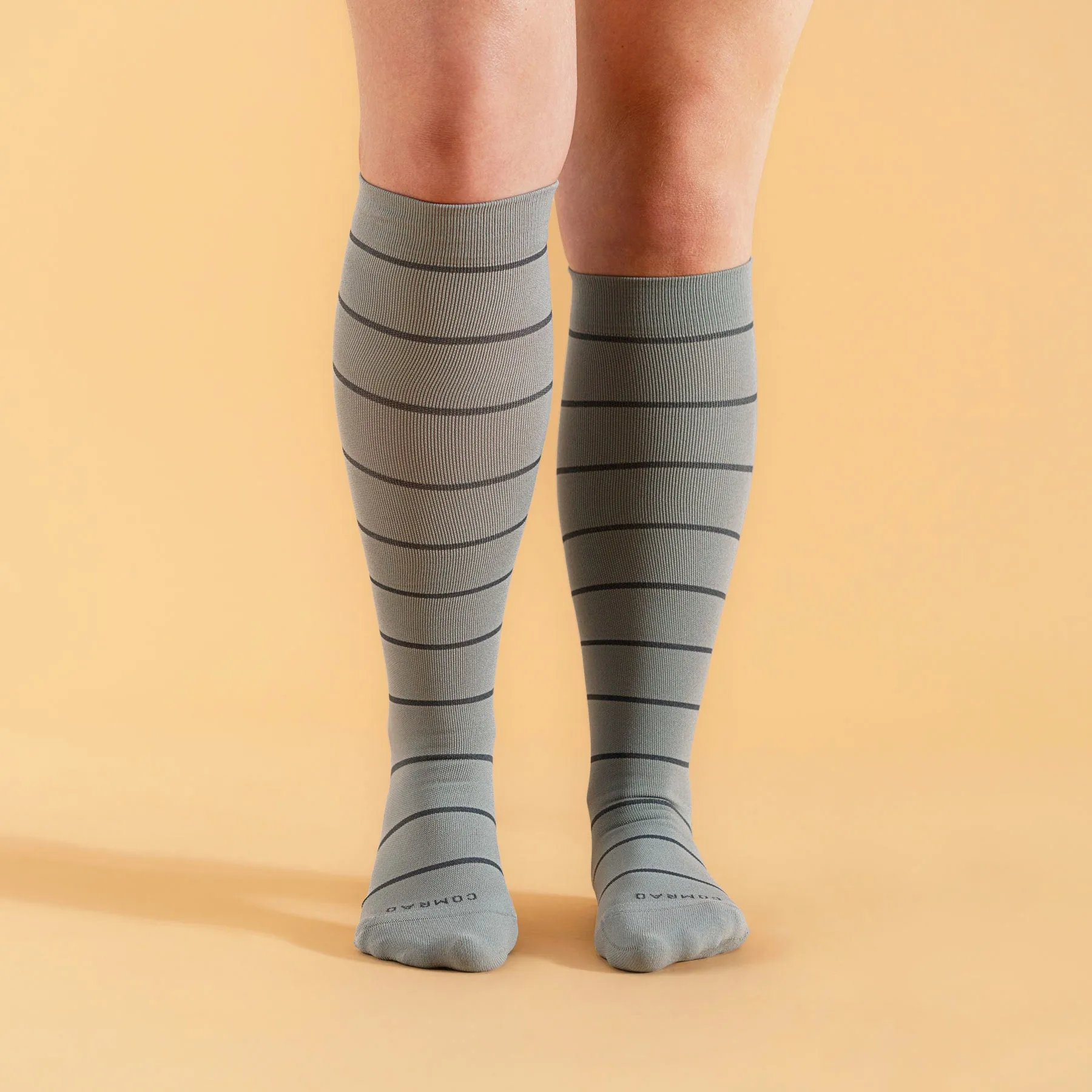 BUNDLE Knee-High Compression Socks - 4 Pack Stripes