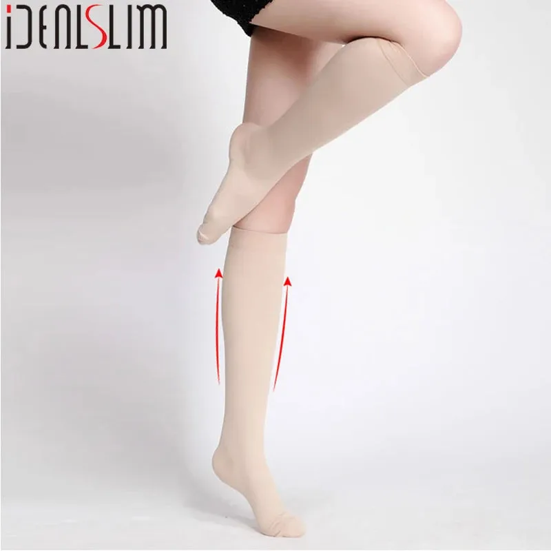 Calf Muscle Support Varicose Vein Long Compression Socks