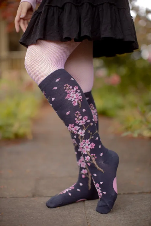 Cherry Blossom Knee High