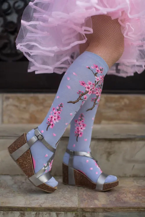 Cherry Blossom Knee High