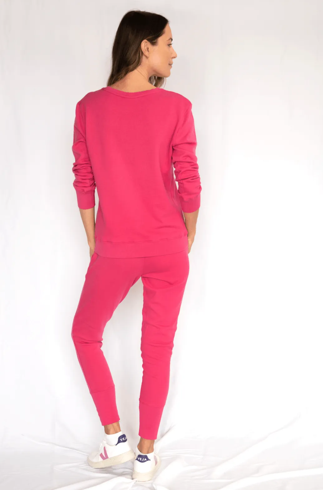 Crew Pant Fuchsia