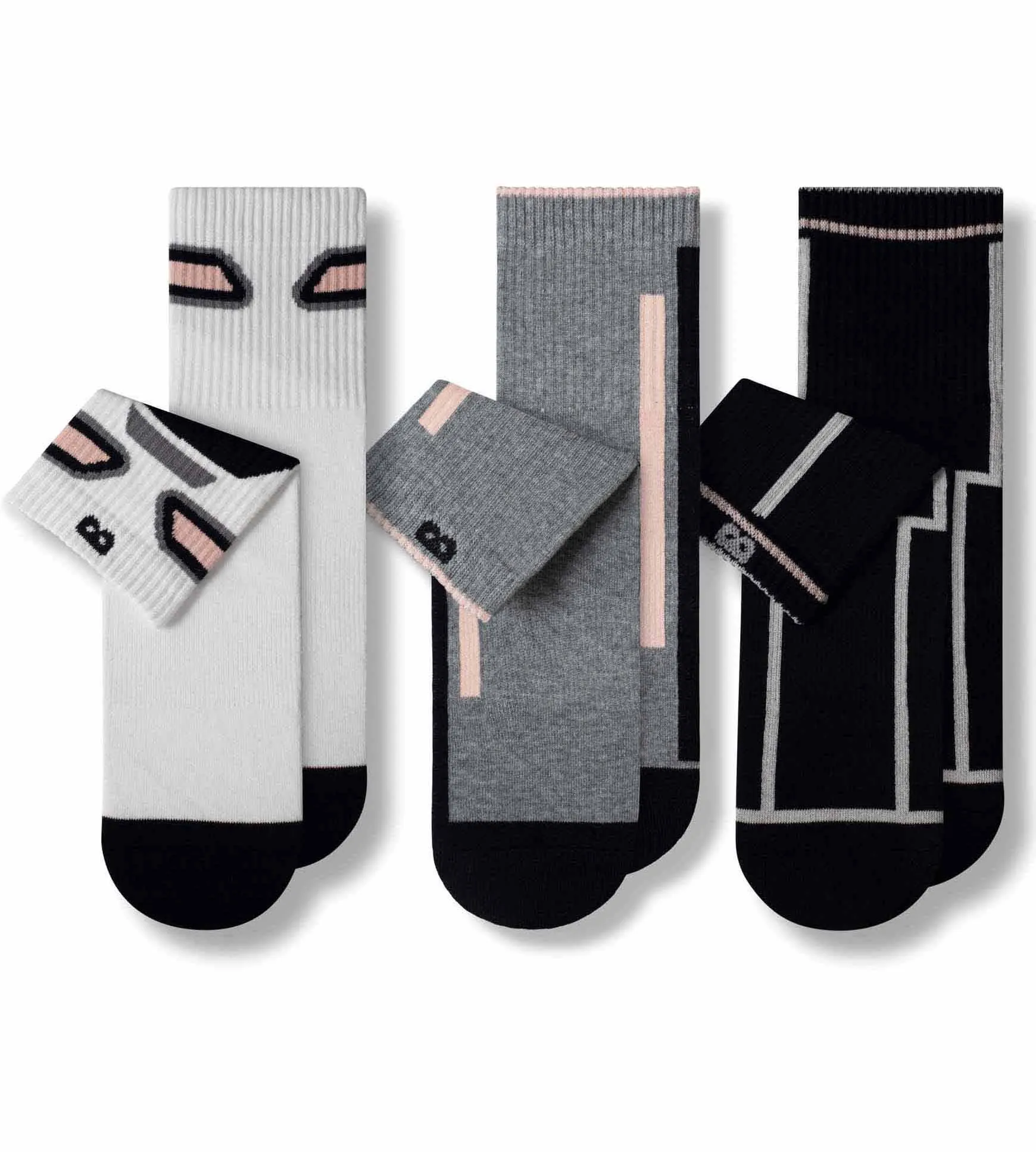 Cushion Ankle Socks 3 Pack