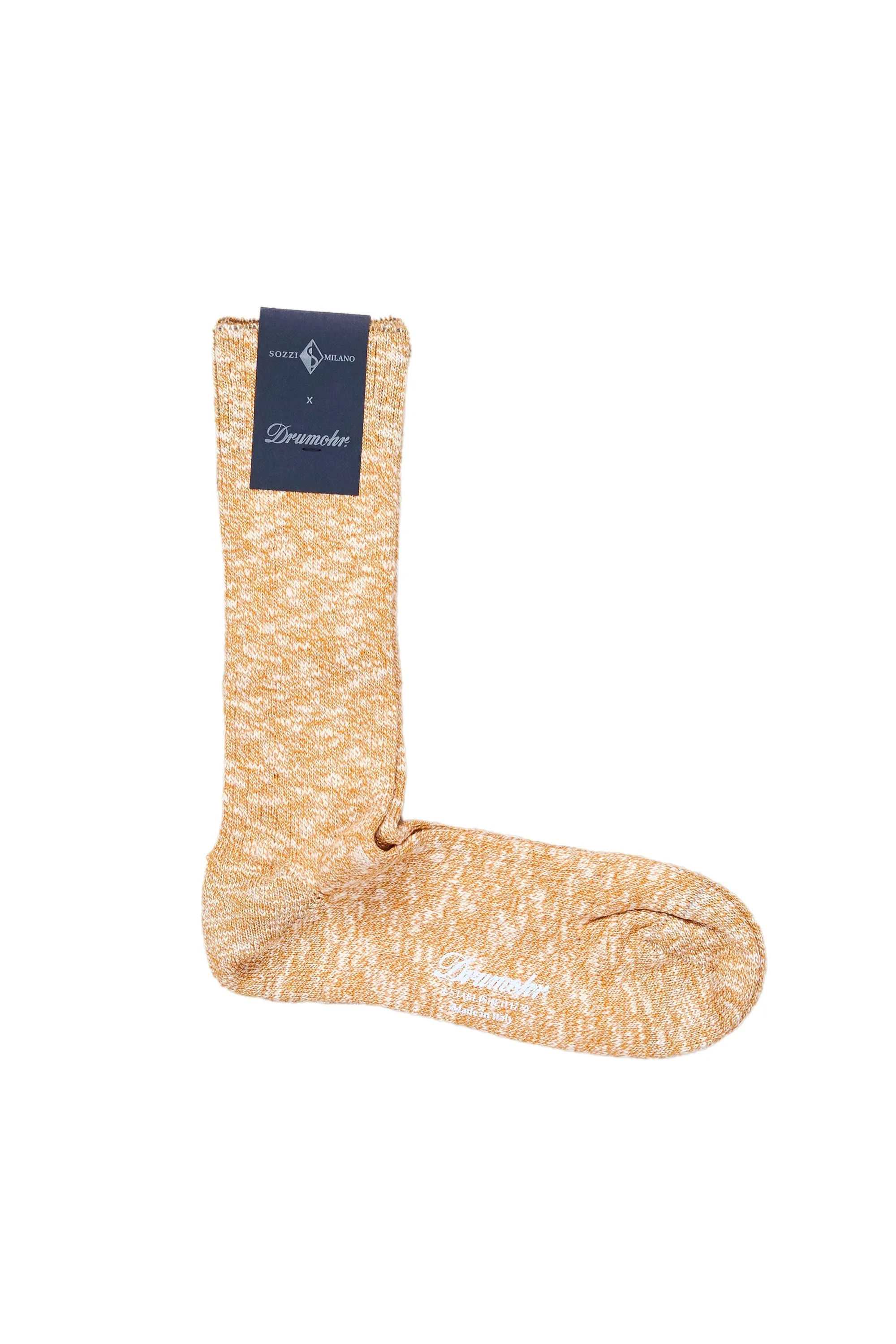 Drumohr Orange Cotton Socks