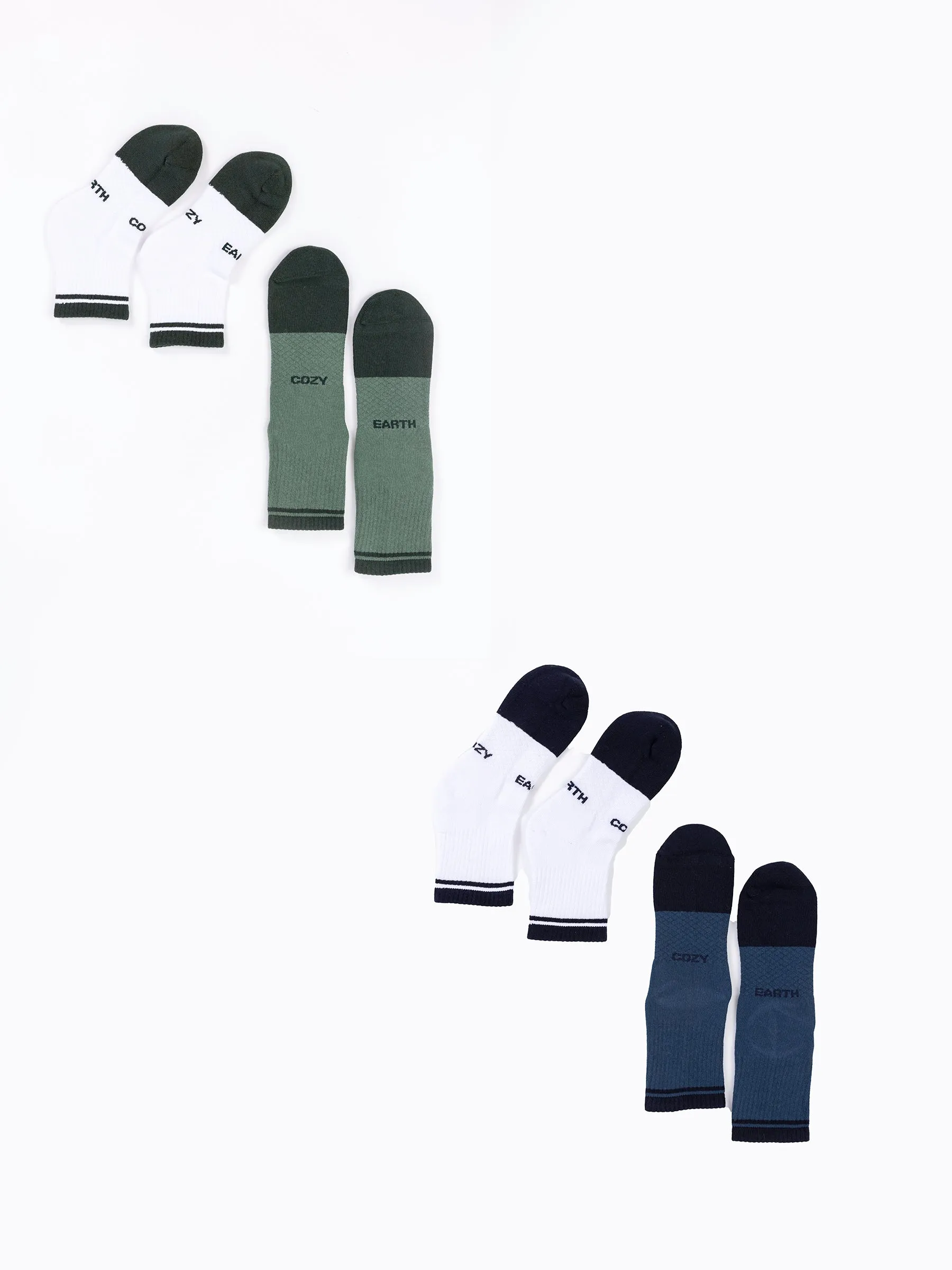 Essential Quarter Sock 4-Pack