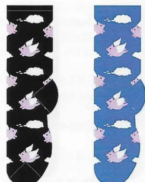 Flying Pigs Socks