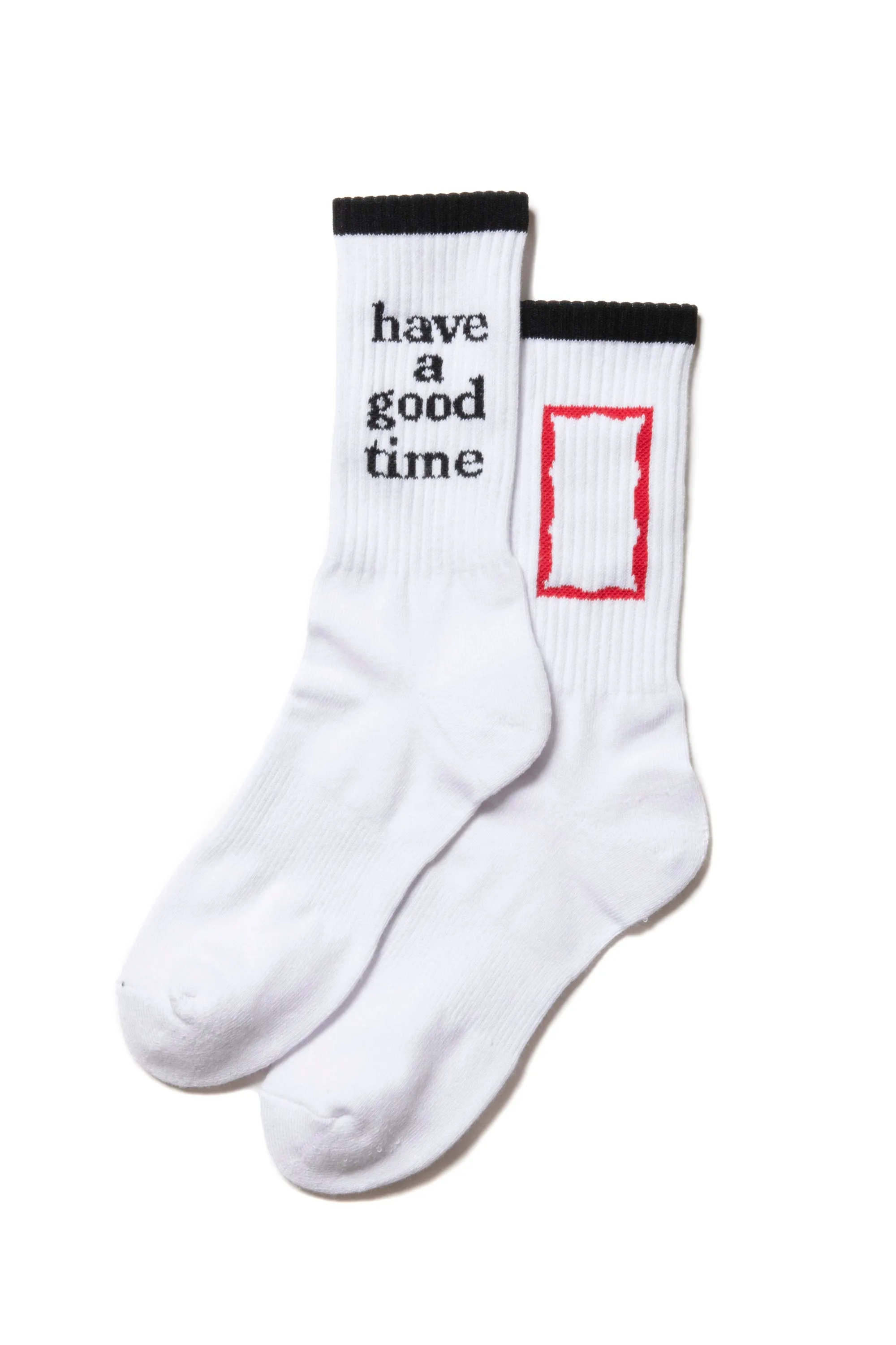 FRAME LOGO SOCKS WHITE