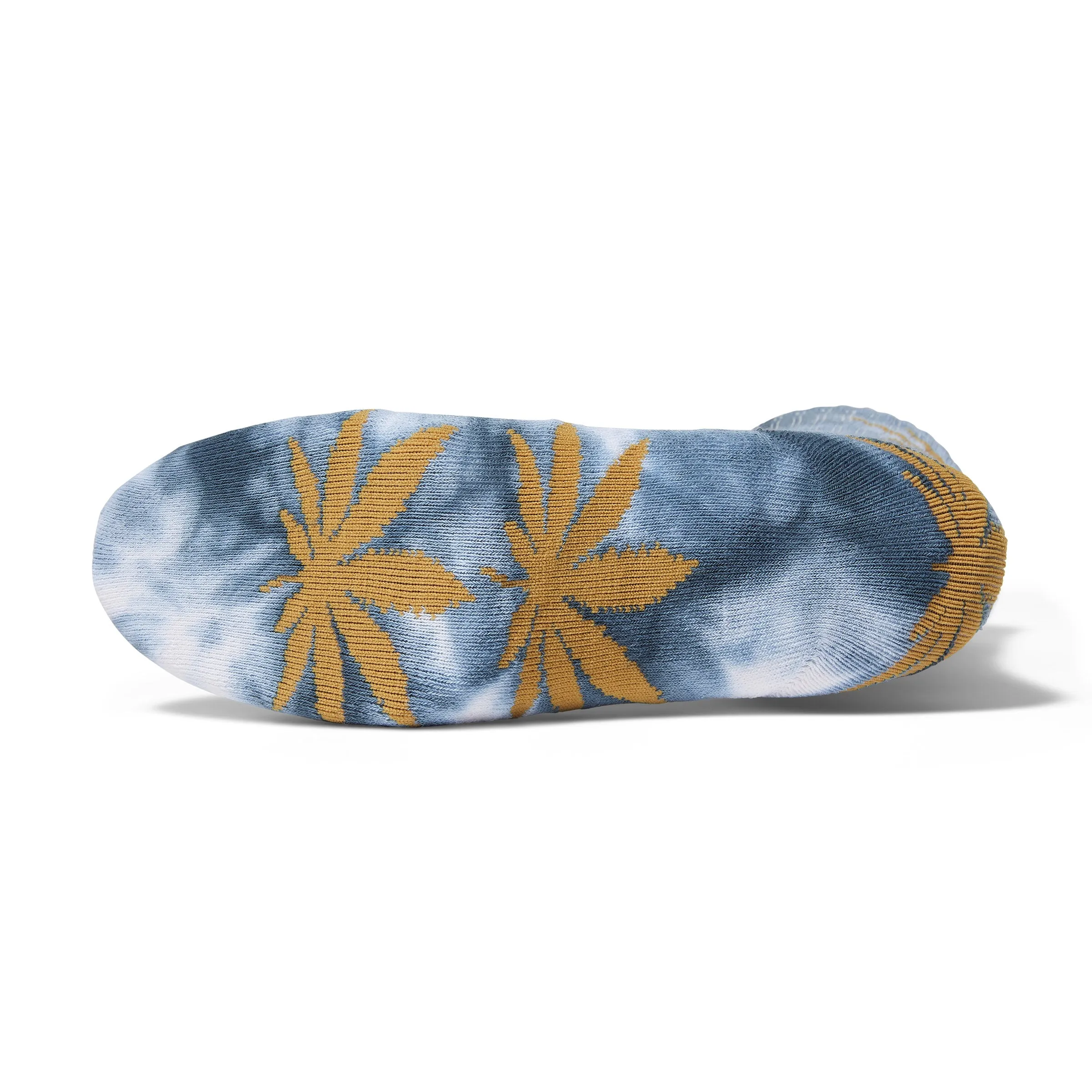 HUF Plantlife Bleach Tie Dye Socks - Navy