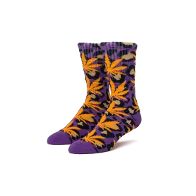 HUF Wildlife Plantlife Socks - Eggplant