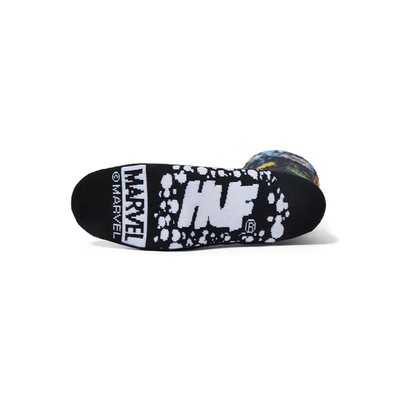 HUF X AVENGERS GALACTIC HEADS CREW SOCKS