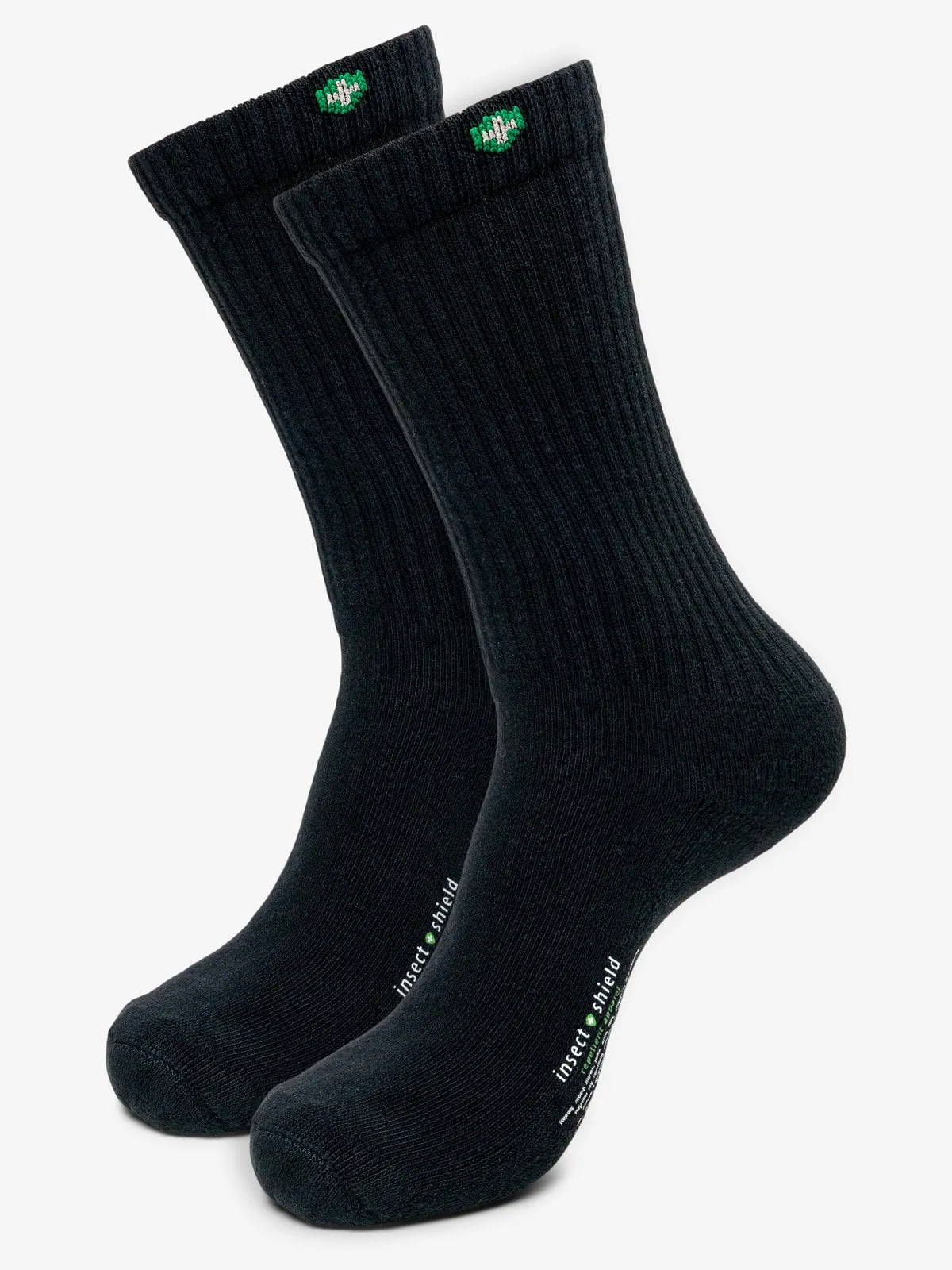 Insect Shield Adult Crew Socks (Two-Pair Pack)