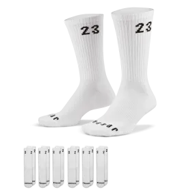Jordan Essentials Crew Socks (6 Pairs) DH4287-100