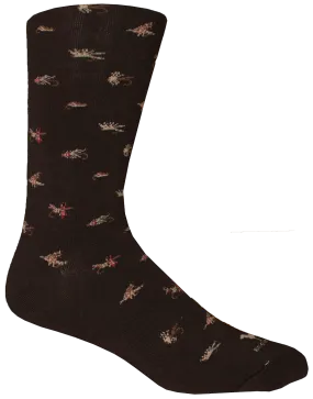 Maggie Valley Black Men's Socks