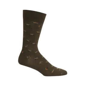 Maggie Valley Brown Men's Socks