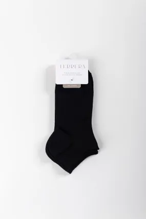 Mens' 2-pack Ankle Length Bamboo Socks - Black