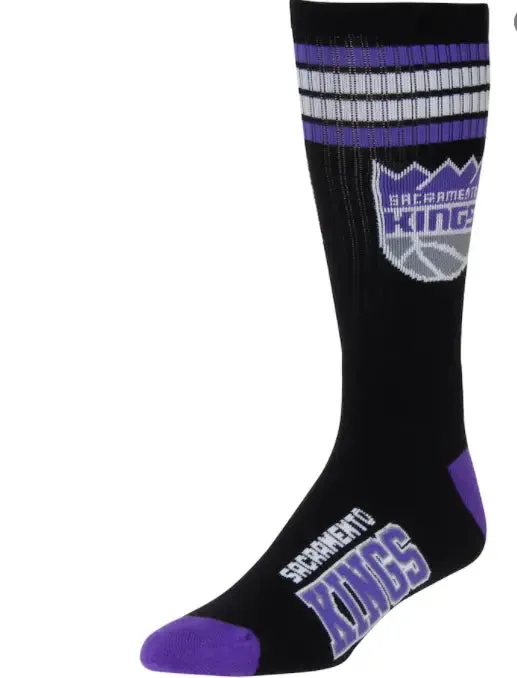 NBA Team 4 Stripe Deuce Socks  Bold Team Pride & All-Day Comfort