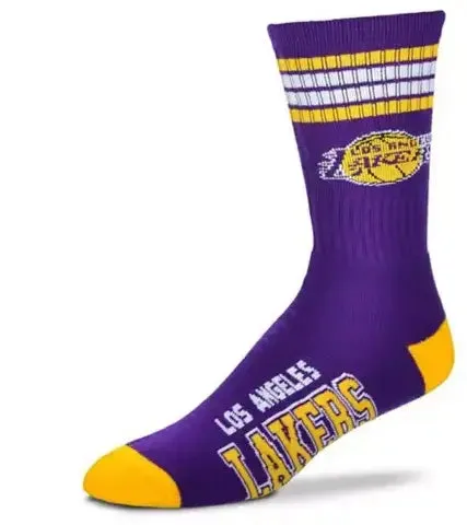 NBA Team 4 Stripe Deuce Socks  Bold Team Pride & All-Day Comfort