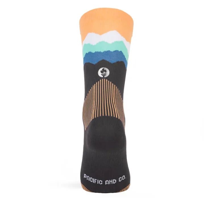 Pacific and Co Socks - Les Alps Grey