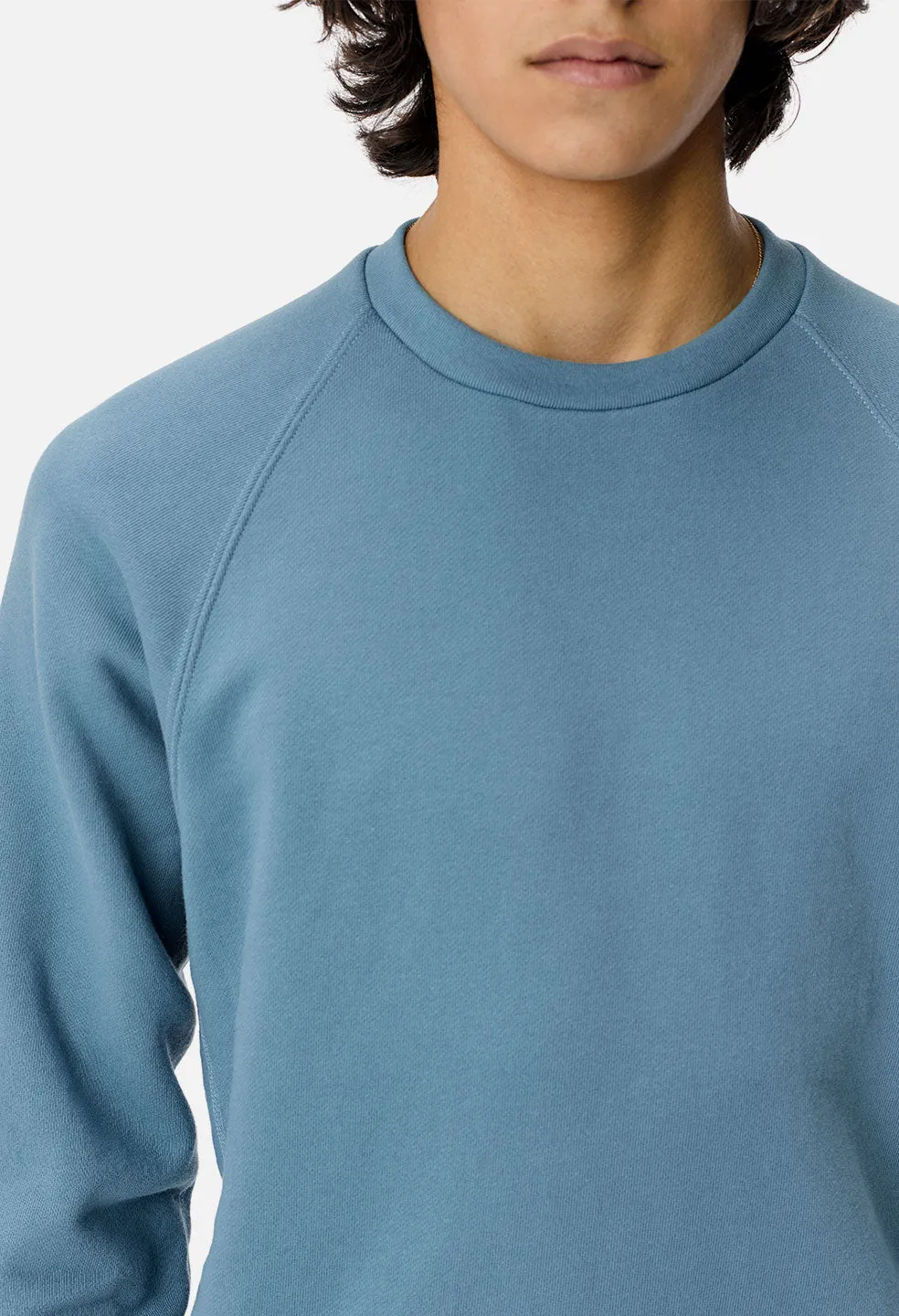 Raglan Crew / Dusty Blue