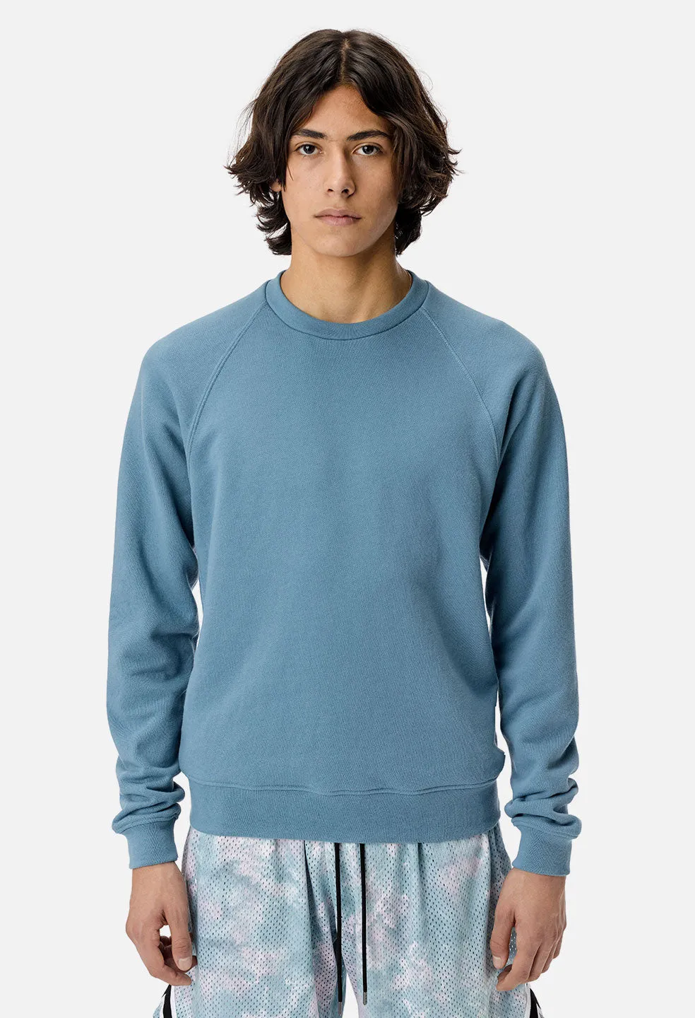Raglan Crew / Dusty Blue