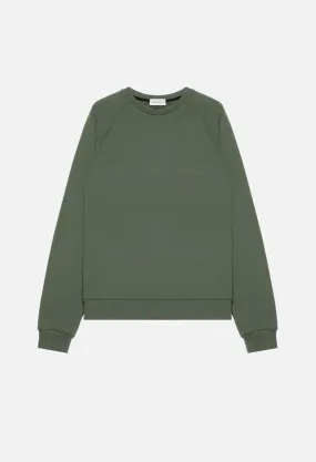 Raglan Crew / Olive