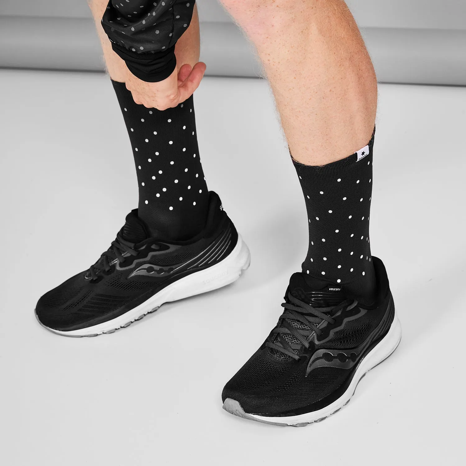 Reflective High Combat Socks 300
