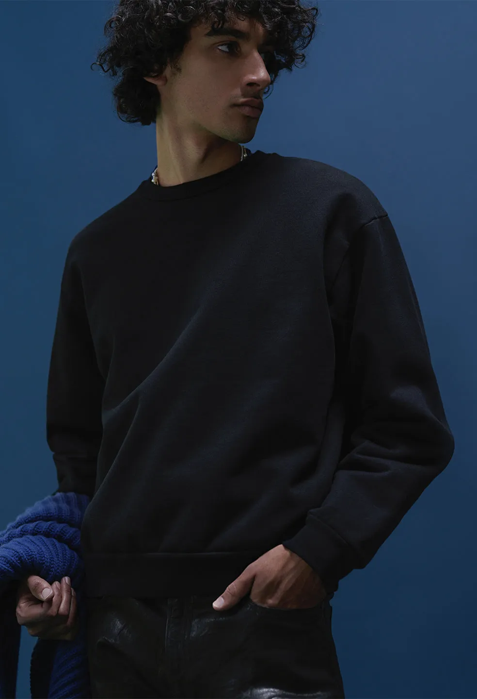 Replica Crew Pullover / Black