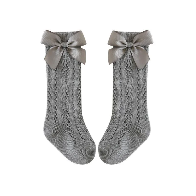 Ribbon Bowknot Summer Knee Socks