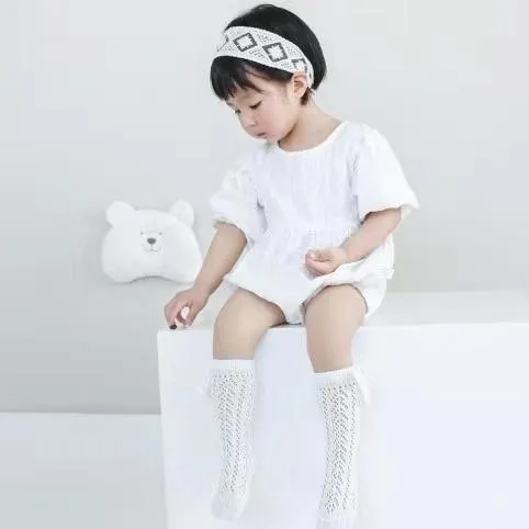 Ribbon Bowknot Summer Knee Socks