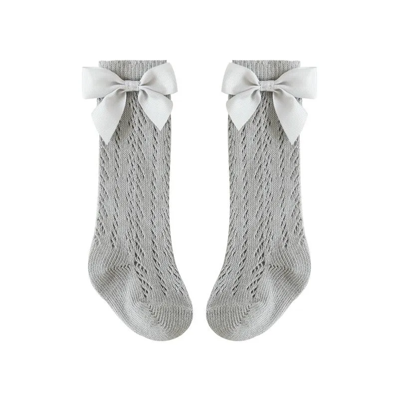 Ribbon Bowknot Summer Knee Socks