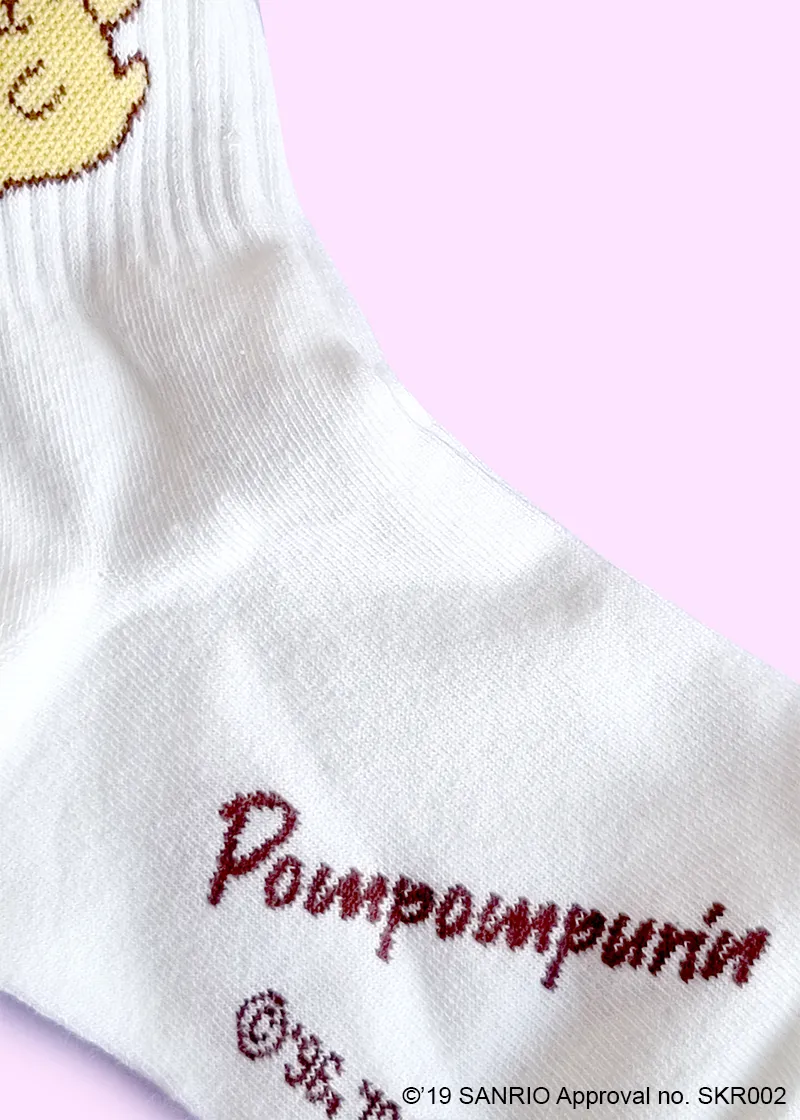 Sanrio Friends Korea - Adorable Sweet Crew Length Socks for Cozy Everyday Wear