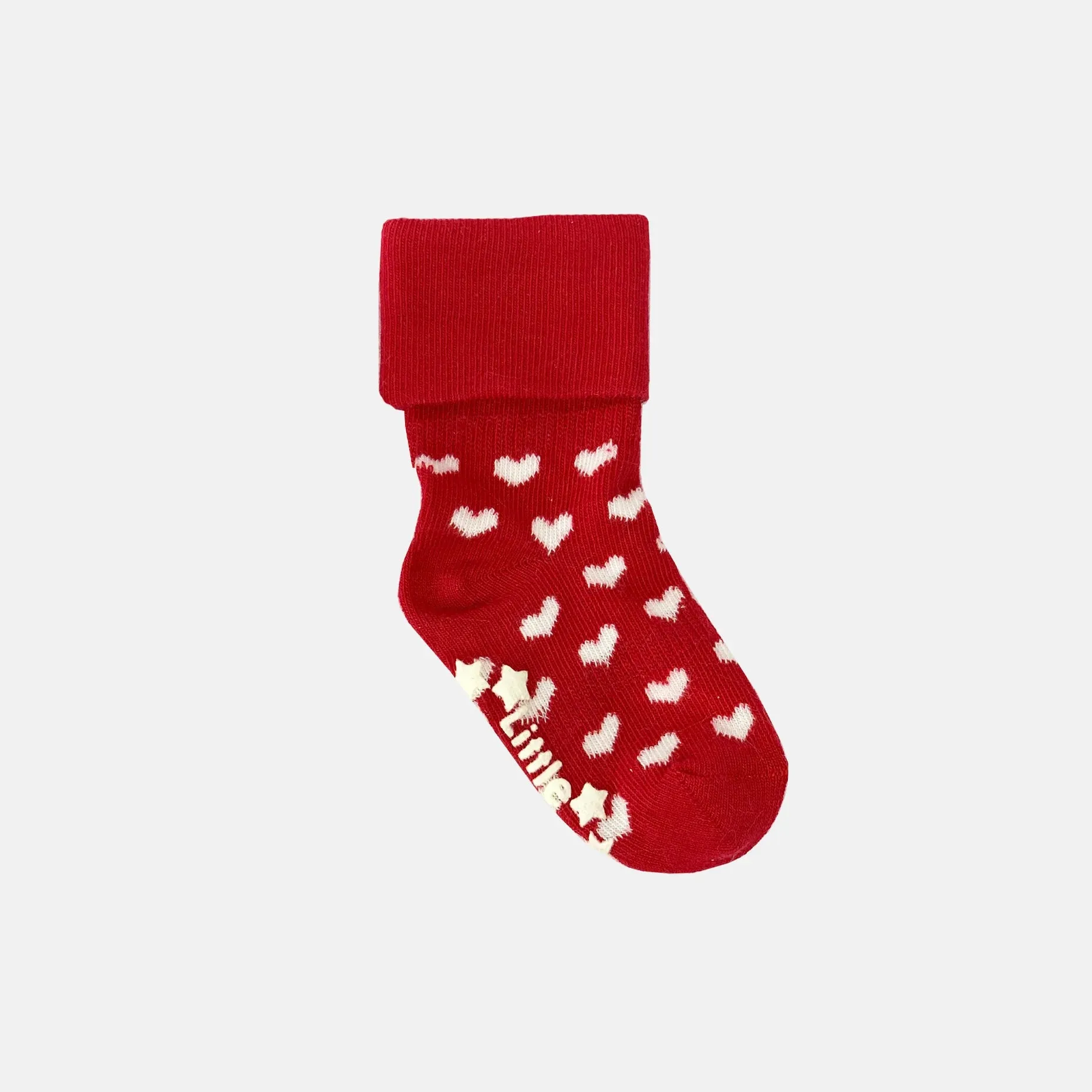 Socks in Red Hearts - The Little Sock Company