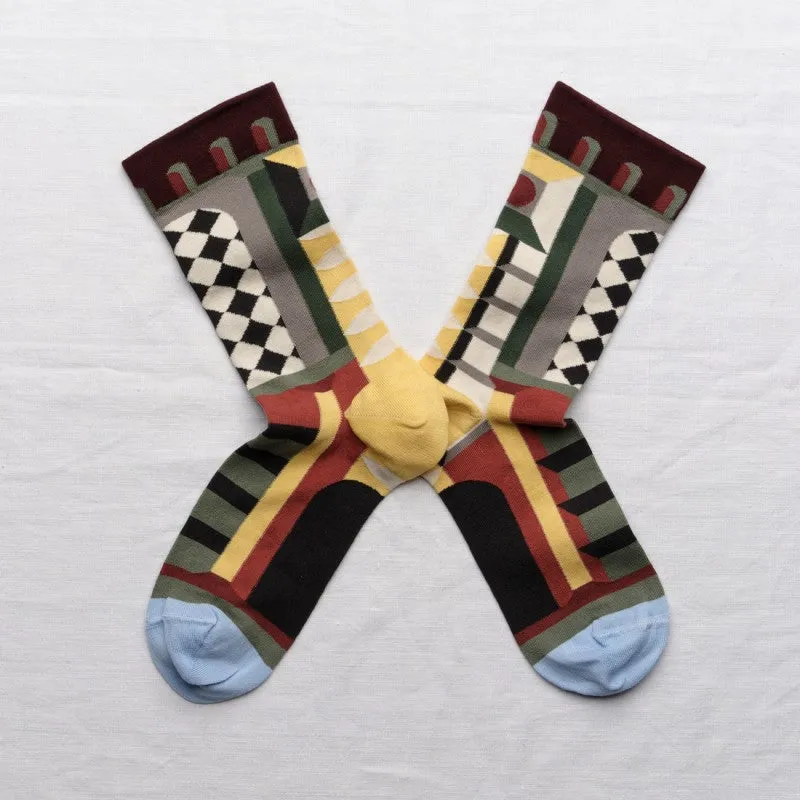 Socks - Sock Stage Set Maroon