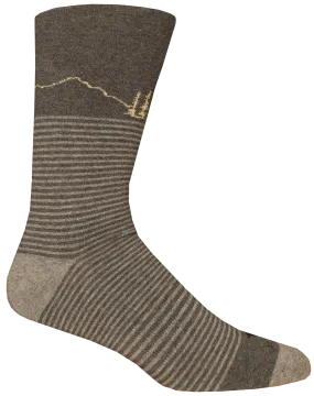 Soda Butte Grey Men's Socks