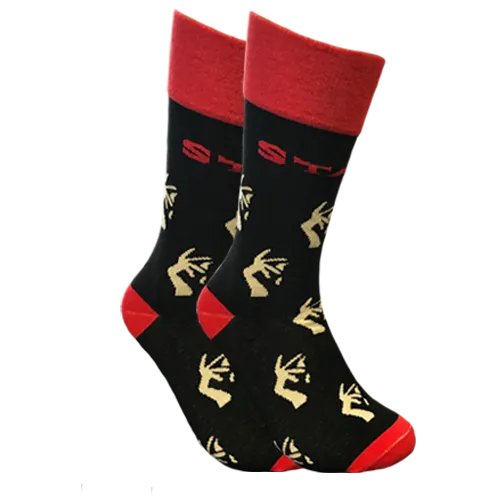 Stax Classic Snap Black Socks