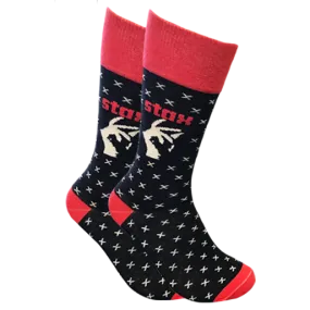 Stax Repeating X Classic Snap Socks
