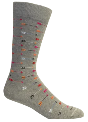 Thunderbird Grey Men's Socks