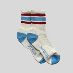 Vintage Sport Cotton Quarter Sock (Moon)